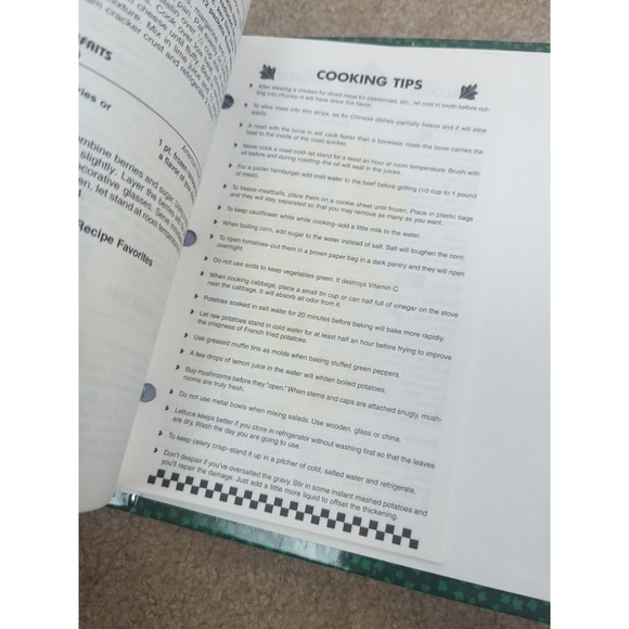 UMW Of First United Methodist Church Spiral Cookbook Elon College, N.C.   1997 - Picture 12 of 13